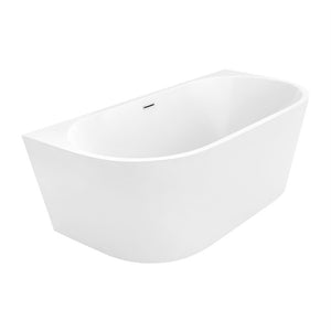 MEXEN OVAL FREESTANDING BACK-TO-WALL BATH 1700x800mm