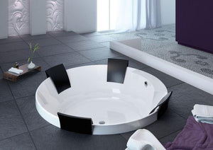 HOESCH AVIVA BATHTUB ROUND 1800x1800mm BUILT-IN - OkBaths