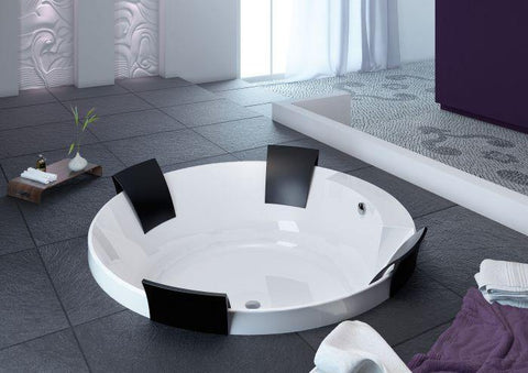 HOESCH AVIVA BATHTUB ROUND 1800x1800mm BUILT-IN - OkBaths