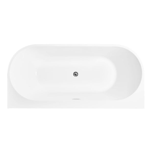 MEXEN OVAL FREESTANDING BACK-TO-WALL BATH 1500x750mm