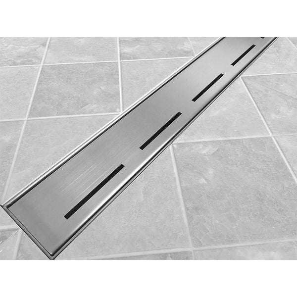 LINEAR FLOOR DRAIN-M03 CHROME COLOUR - OkBaths