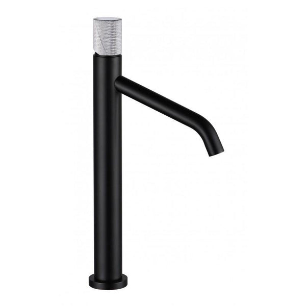 RUMBA ONE BASIN TAP CHROME-BLACK TALL +5 MORE COLOURS - OkBaths