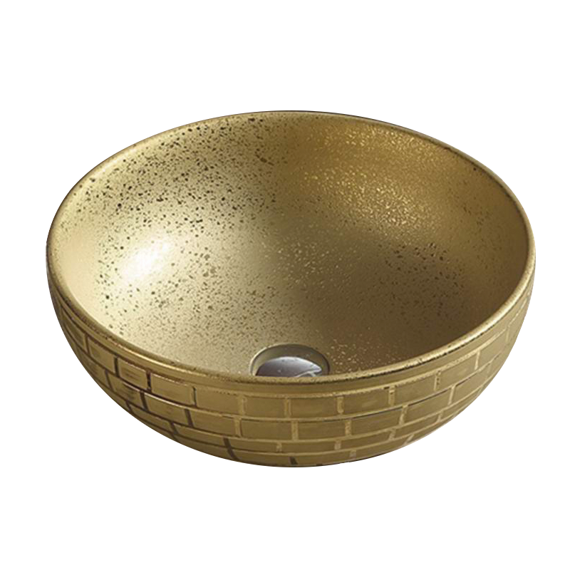 MEXEN BRIANA COUNTERTOP BASIN GOLD