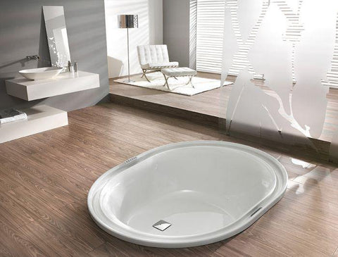 HOESCH BATHTUB ERGO+ OVAL BUILT IN - OkBaths