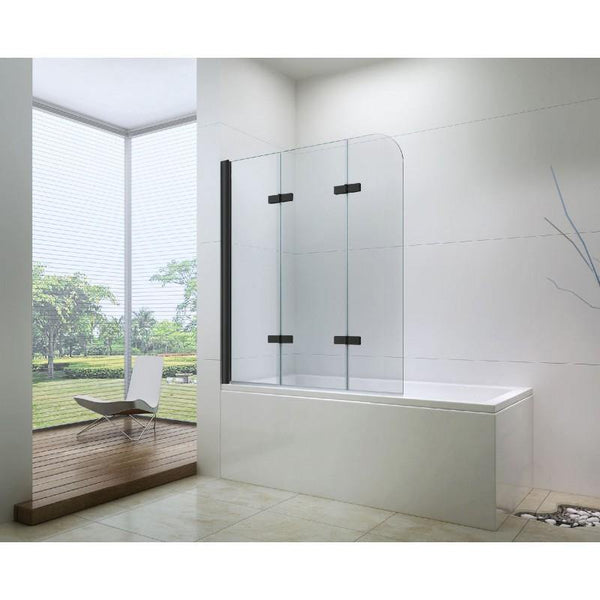 FELIX BATH SCREEN 3 PANELS 1200Xx1400mm - OkBaths