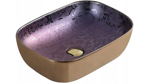 MEXEN RITA COUNTERTOP BASIN PURPLE