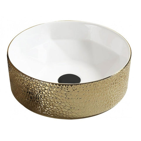 MEXEN CLARISA COUNTERTOP BASIN GOLD