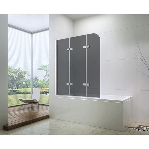 FELIX BATH SCREEN 3 PANELS 1200x1400mm - OkBaths