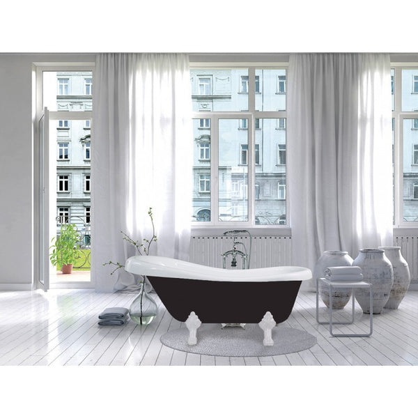 MEXEN RETRO FREESTANDING BATH 1700x750mm WHITE LEGS