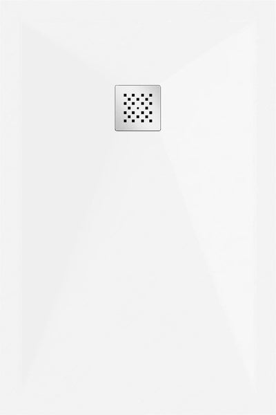 MEXEN STONE+ RECTANGULAR COMPOSITE SHOWER TRAY-WHITE