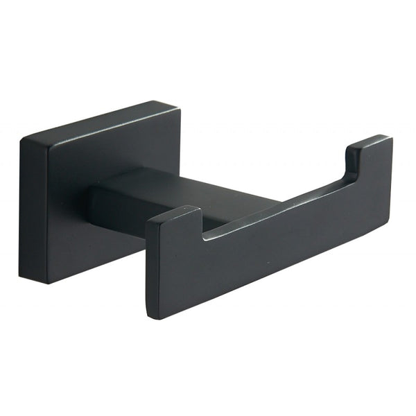 MEXEN ARNO DOUBLE TOWEL HOOK CHROME + BLACK COLOUR