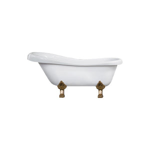 MEXEN RETRO FREESTANDING BATH 1500x730mm GOLD LEGS