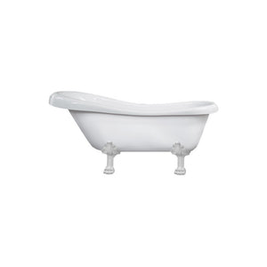 MEXEN RETRO FREESTANDING BATH 1500x730mm WHITE LEGS