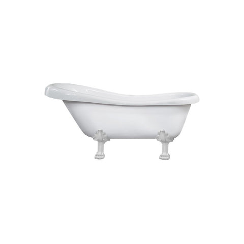 MEXEN RETRO FREESTANDING BATH 1700x750mm WHITE LEGS