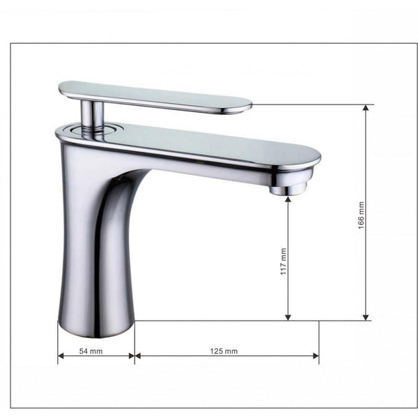 TRINITY BASIN TAP CHROME - OkBaths