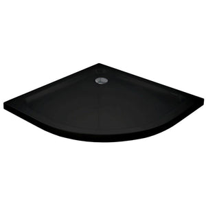 SHOWER TRAY SLIM QUADRANT 700x700mm BLACK - OkBaths