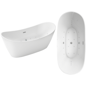 MEXEN MONTANA HYDROMASSAGE FREESTANDING BATH 1800x900mm