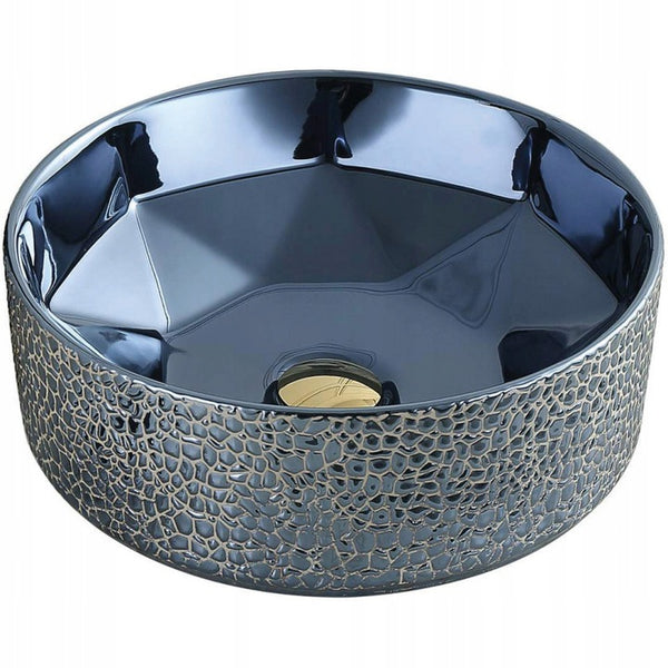 MEXEN LUPITA COUNTERTOP WASHBASIN/BLUE