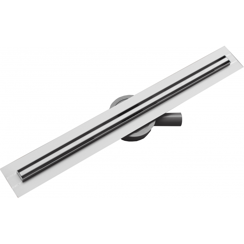 LINEAR  FLOOR DRAIN SLIM WITH ROTATING SIPHON CHROME - OkBaths