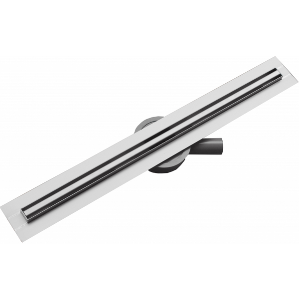 LINEAR  FLOOR DRAIN SLIM WITH ROTATING SIPHON CHROME - OkBaths