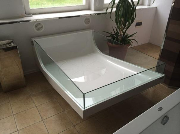 VICTORY SPA MILANO FREESTANDING BATHTUB 1900x1250x700mm WITH 1 SOFT MASSAGE SYSTEM WHITE - OkBaths