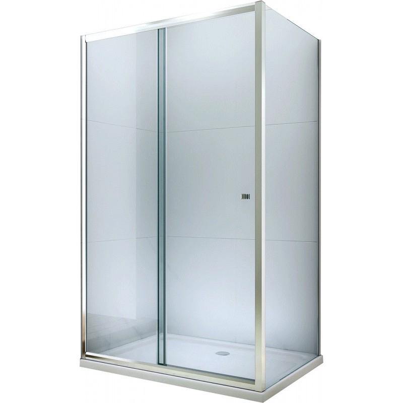 APIA SHOWER WALK IN TRANSPARENT,5mm GLASS THICKNESS - OkBaths