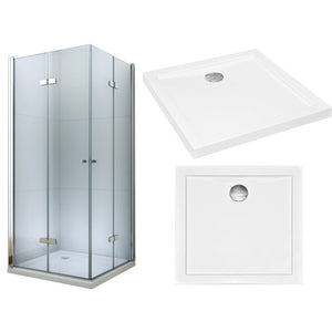 MEXEN LIMA DUO SHOWER ENCLOSURE 800x800 + SHOWER TRAY + 2 more sizes available