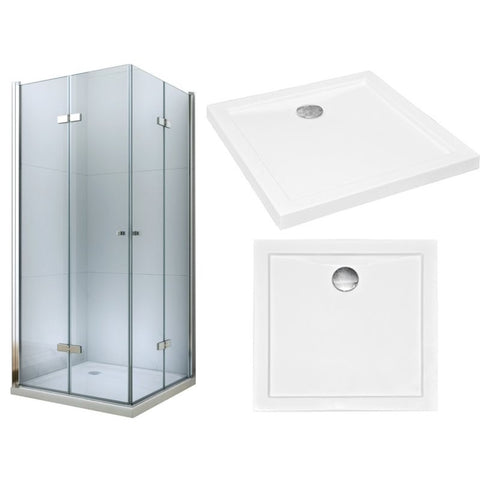 MEXEN LIMA DUO SHOWER ENCLOSURE 800x800 + SHOWER TRAY + 2 more sizes available