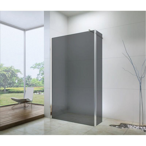 SHOWER SCREEN WALK IN GREY- COMING SOON - OkBaths