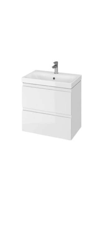 VANITY UNITS WHITE WITH BASIN  MANY SIZES AVAILABLE - OkBaths