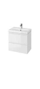 VANITY UNITS WHITE WITH BASIN  MANY SIZES AVAILABLE - OkBaths