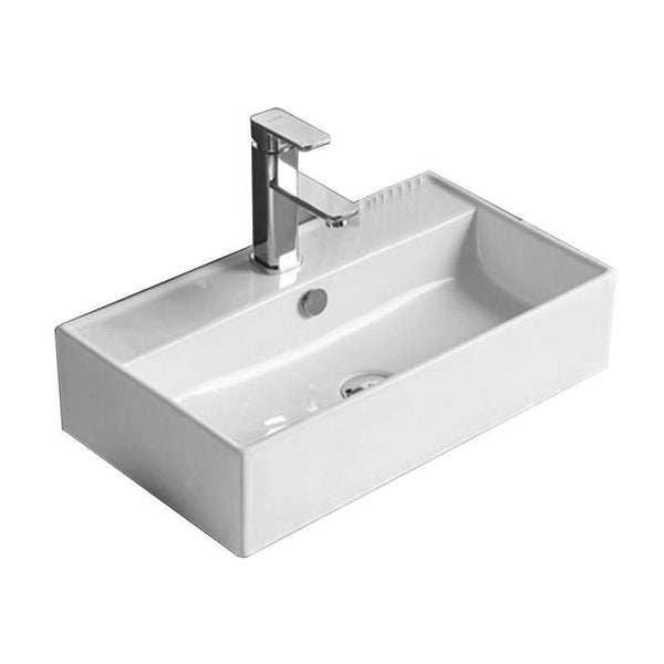 ALISA COUNTERTOP BASIN 660x320mm WHITE - OkBaths