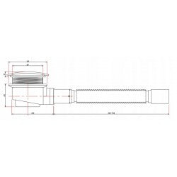 MEXEN RIO SHOWER TRAY SLIM SQUARE 800x800mm