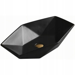 MEXEN ELENA COUNTERTOP BASIN MATT BLACK