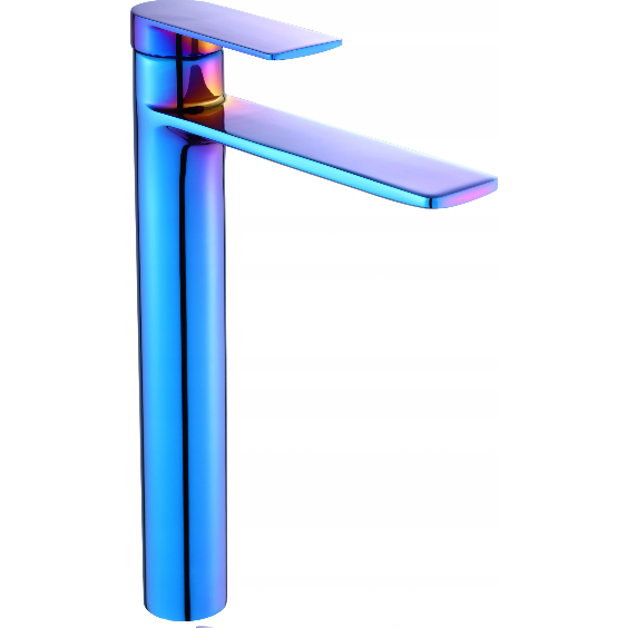 MEXEN  ZERO BASIN TAP TALL-BLUE/CHAMELEON