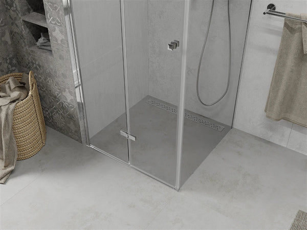 MEXEN LIMA SHOWER ENCLOSURE WITH FOLDING DOOR,TRANSPARENT,6mm GLASS THICKNESS