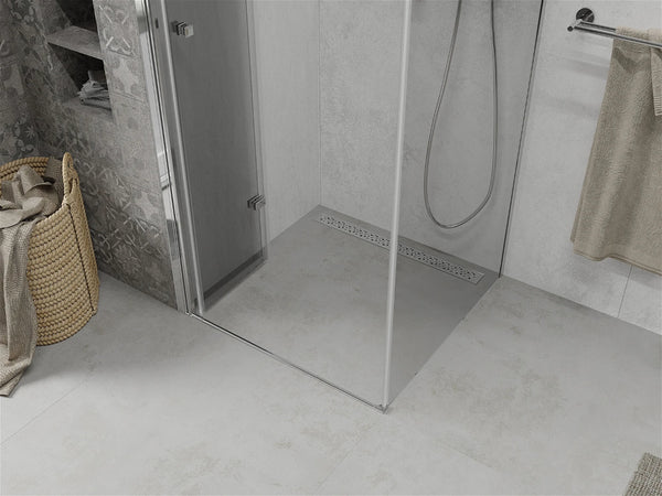 MEXEN LIMA SHOWER ENCLOSURE WITH FOLDING DOOR,TRANSPARENT,6mm GLASS THICKNESS